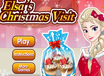 Elsa Vizita de Craciun