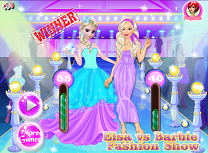 Elsa Vs Barbie Concurs de Moda