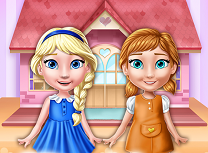 Elsa si Anna Casa de Papusi