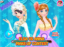 Elsa si Anna Concurs de Machiaj