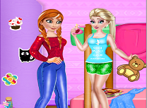 Elsa si Anna De-a V-ati Ascunselea