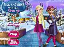 Elsa si Anna Haine de Iarna