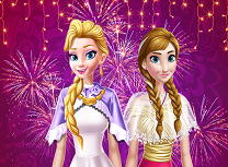 Elsa si Anna Petrecere de Anul Nou