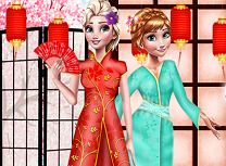 Elsa si Anna in Japonia