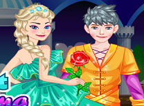 Elsa si Jack Intalnire Iarna