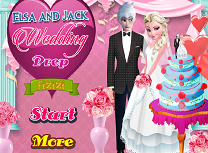 Elsa si Jack Pregatiri de Nunta