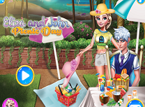 Elsa si Jack la Picnic