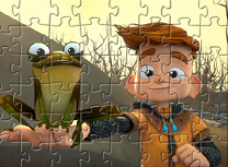 Eu si Cavalerul Meu Puzzle