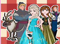 Familia Frozen la Picnic