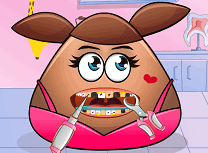 Fata Pou Probleme cu Dintii