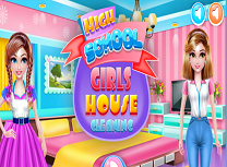 Fetele de Liceu Fac Curatenie