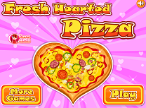 Gateste Pizza in Forma de Inima