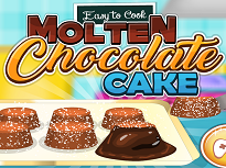 Gateste Prajitura cu Ciocolata Topita