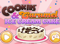 Gateste Prajitura cu Inghetatade Caramel