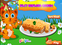 Gateste Pui cu Pesmet