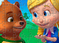Goldie si Ursulet Puzzle
