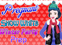 Gravida Alba ca Zapada Pregatiri de Petrecere