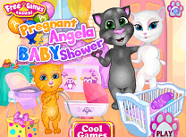 Gravida Angela la Cumparaturi Pentru Bebelus