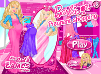 Gravida Barbie la Cumparaturi