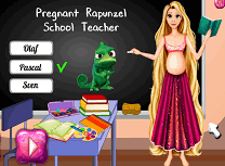 Gravida Rapunzel Profesoara la Scoala