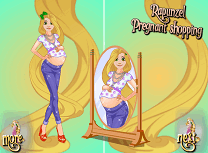 Gravida Rapunzel la Cumparaturi