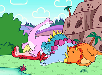 Jocuri cu Harry si Galetusa lui Plina cu Dinozauri