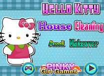 Hello Kitty Curatenie in Casa