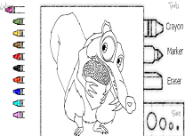 Ice Age 5 de Colorat