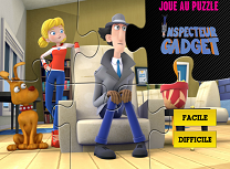 Inspectorul Gadget de Facut Puzzle
