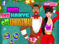 Kim si Kanye de Craciun