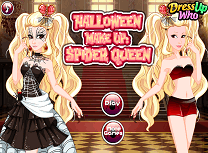 Machiaj de Halloween Regina Paianjen