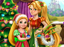 Mamica Rapunzel si Bradul de Craciun