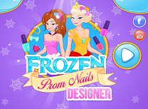 Manichiura Frozen Pentru Bal
