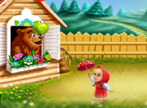 Masha si Cosul cu Mancare