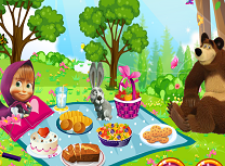 Masha si Ursul la Picnic