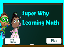 Matematica cu Super Why