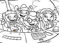 Micile Genii de Colorat