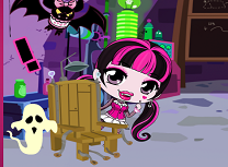 Micuta Draculaura de Halloween