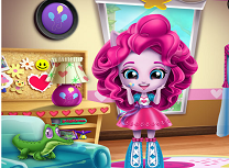 Micuta Pinkie Pie Decoreaza Camera