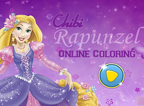Micuta Rapunzel de Colorat