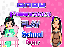 Micutele Printese Decor la Scoala