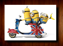 Minioni cu Scuterul
