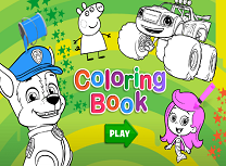 Nick Jr Carte de Colorat