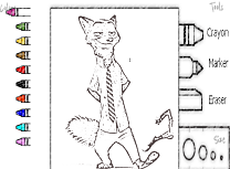 Nick Wild de Colorat