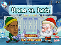 Obama vs Mos Craciun