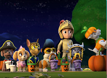 Paw Patrol Puzzle de Halloween