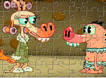 Pig Goat Banana Cricket de Facut Puzzle