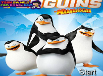 Pinguinii din Madagascar Litere Ascunse