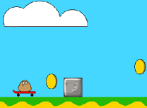 Pou pe Skateboard