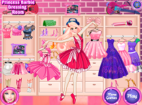 Printesa Barbie Decoreaza Garderoba